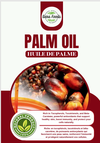 Huile de palme rouge