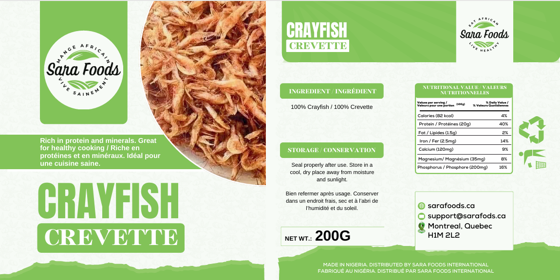 Écrevisses 200g - Fraîches et prêtes à cuisiner pour de délicieux repas