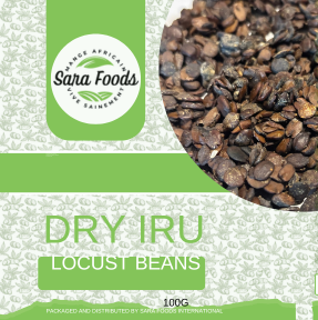 Iru séché - Caroubes de qualité supérieure pour une cuisine africaine savoureuse