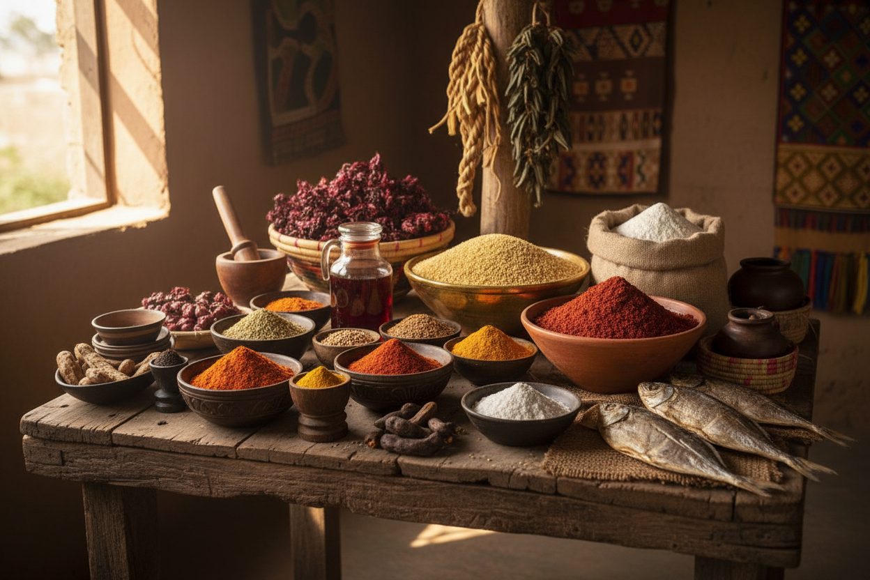 african foods from all over