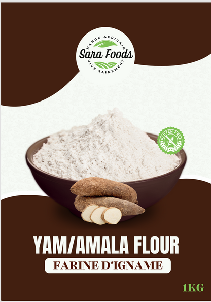Farine d'igname/amala de qualité supérieure – Goût et qualité authentiques